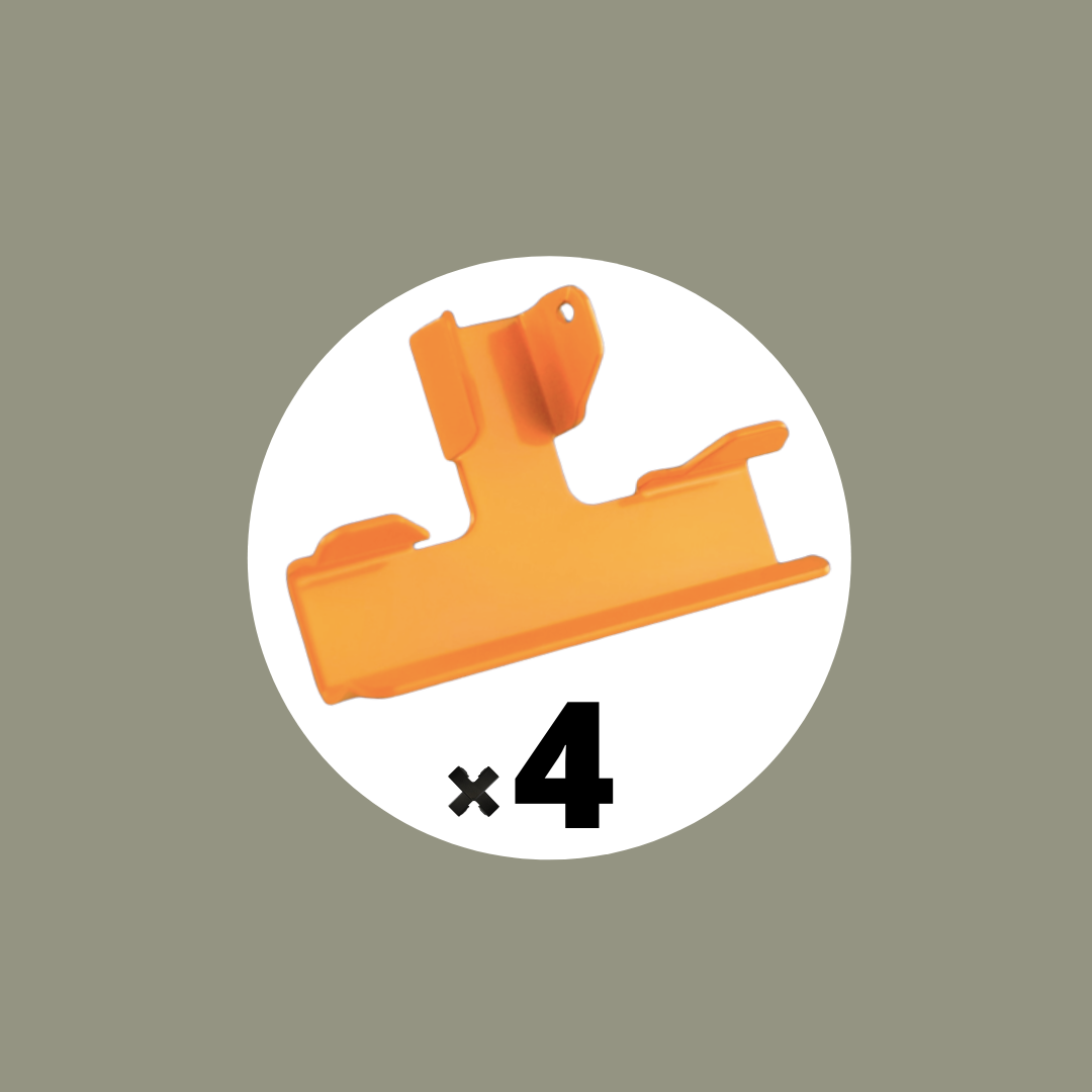 Lot de 4 T - Connecteurs métalliques made in France