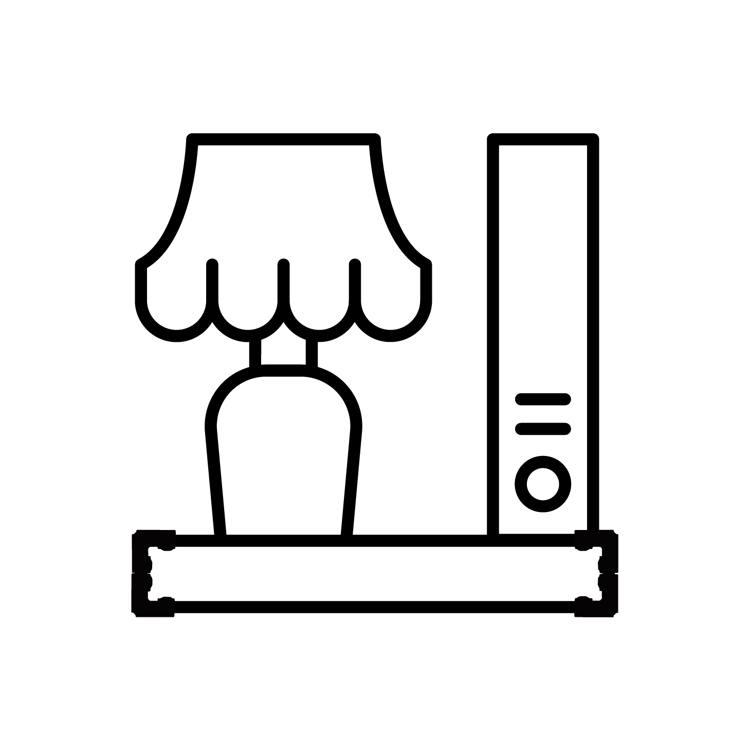 Étagère murale sur mesure