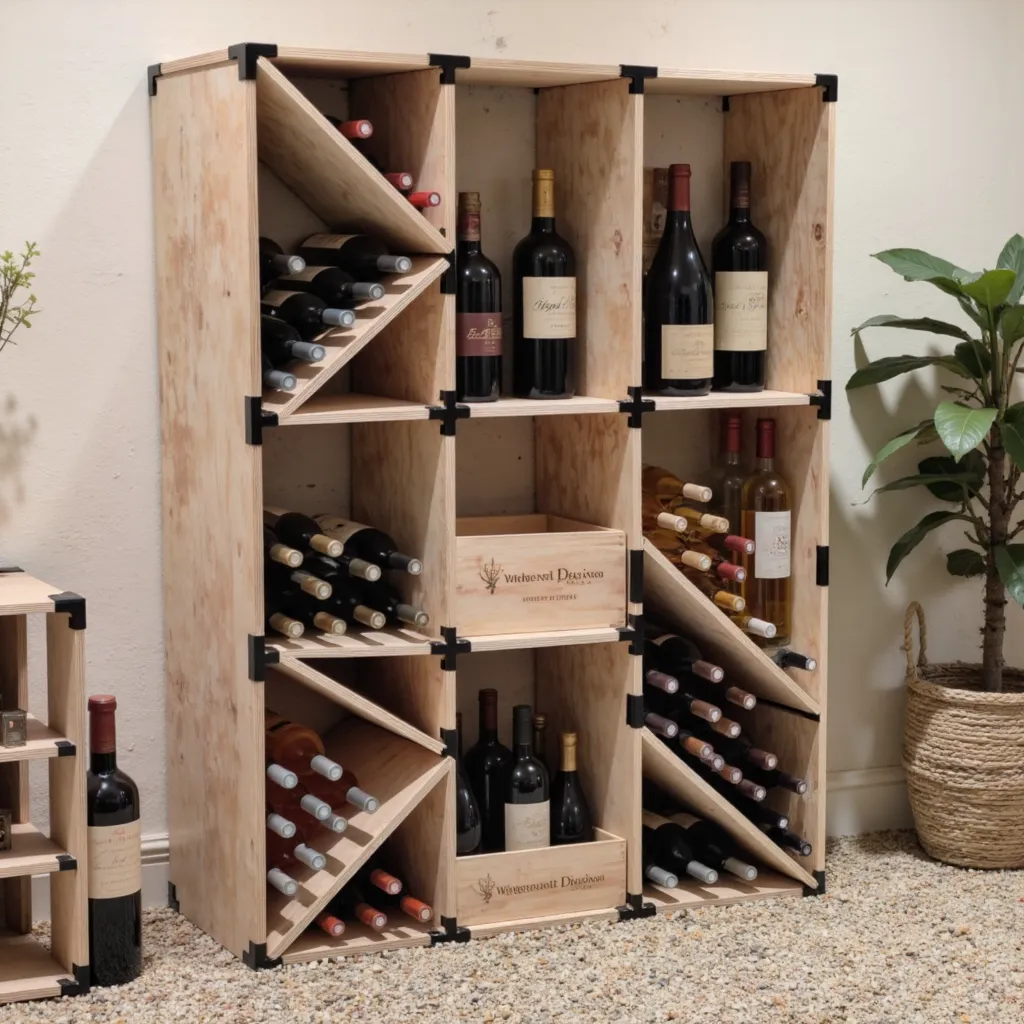 Meuble pour bouteille de vin