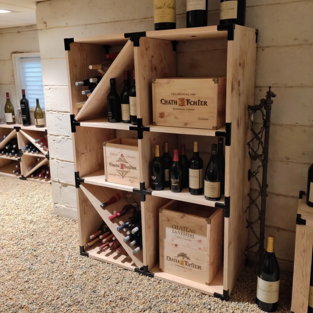 Meuble de rangement cave