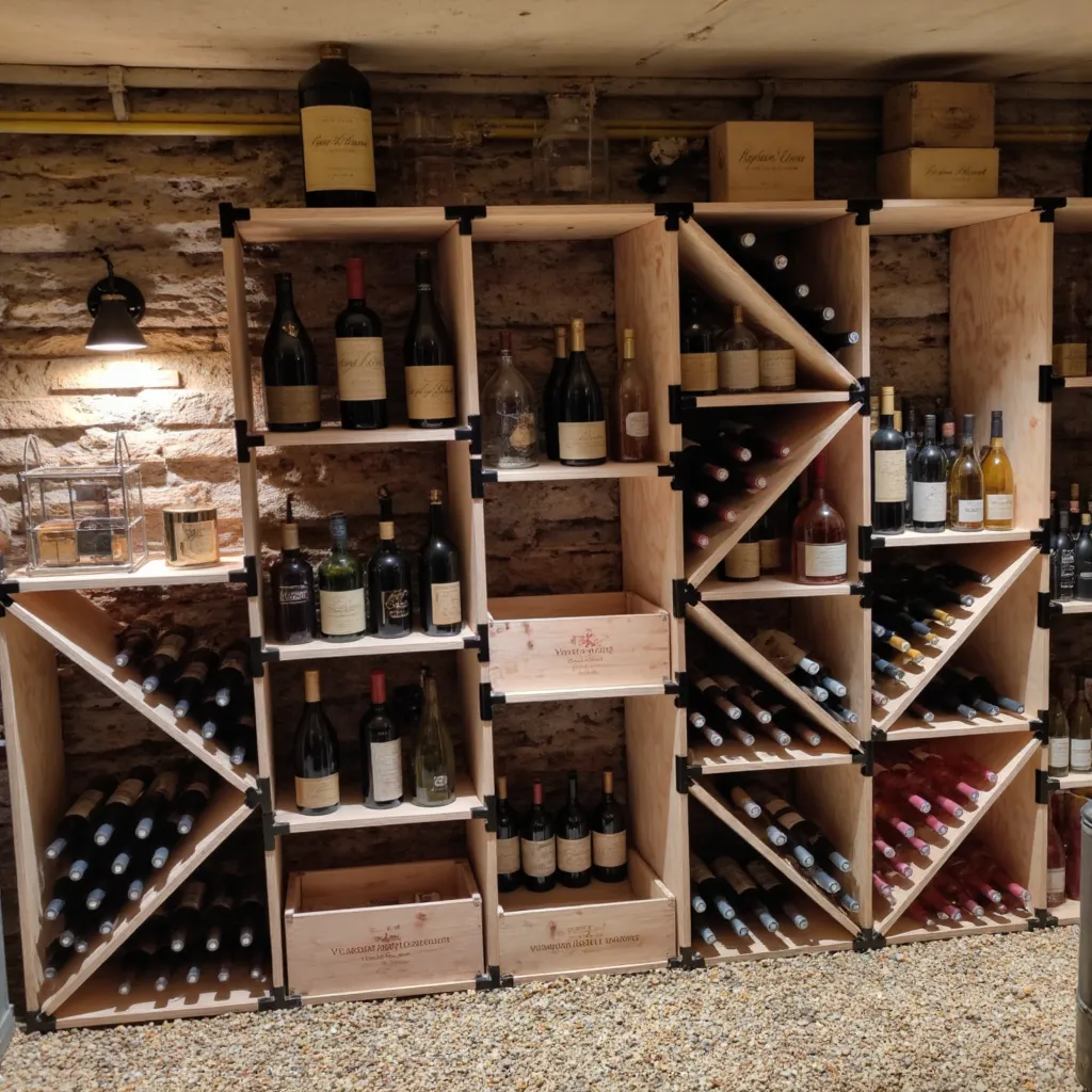 Meuble ca a vin encastrable