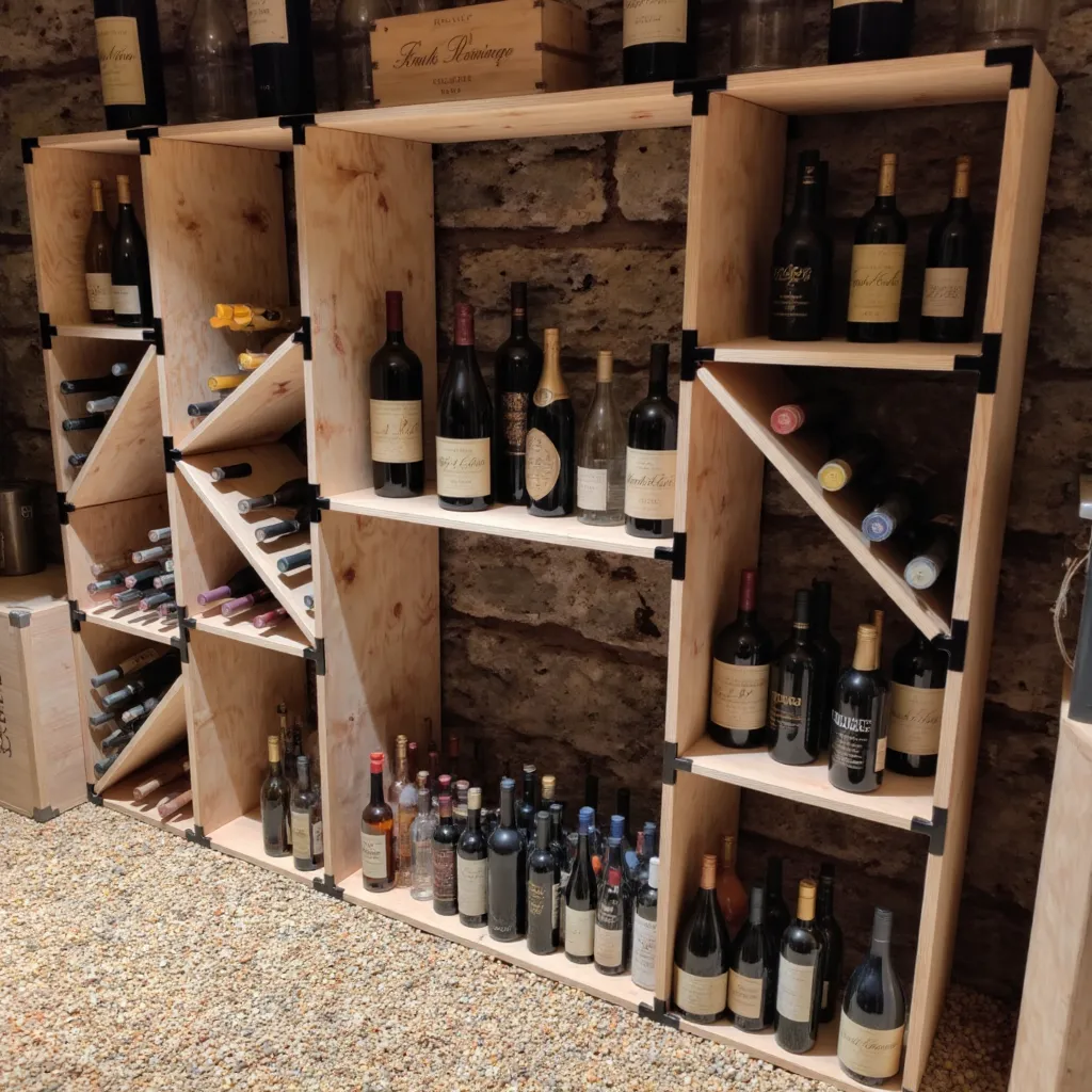 Meuble range bouteille