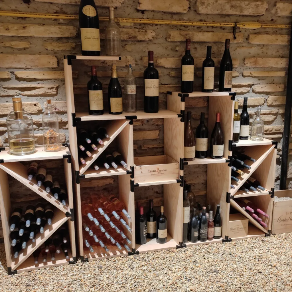 Casier a bouteille pour cave a vin