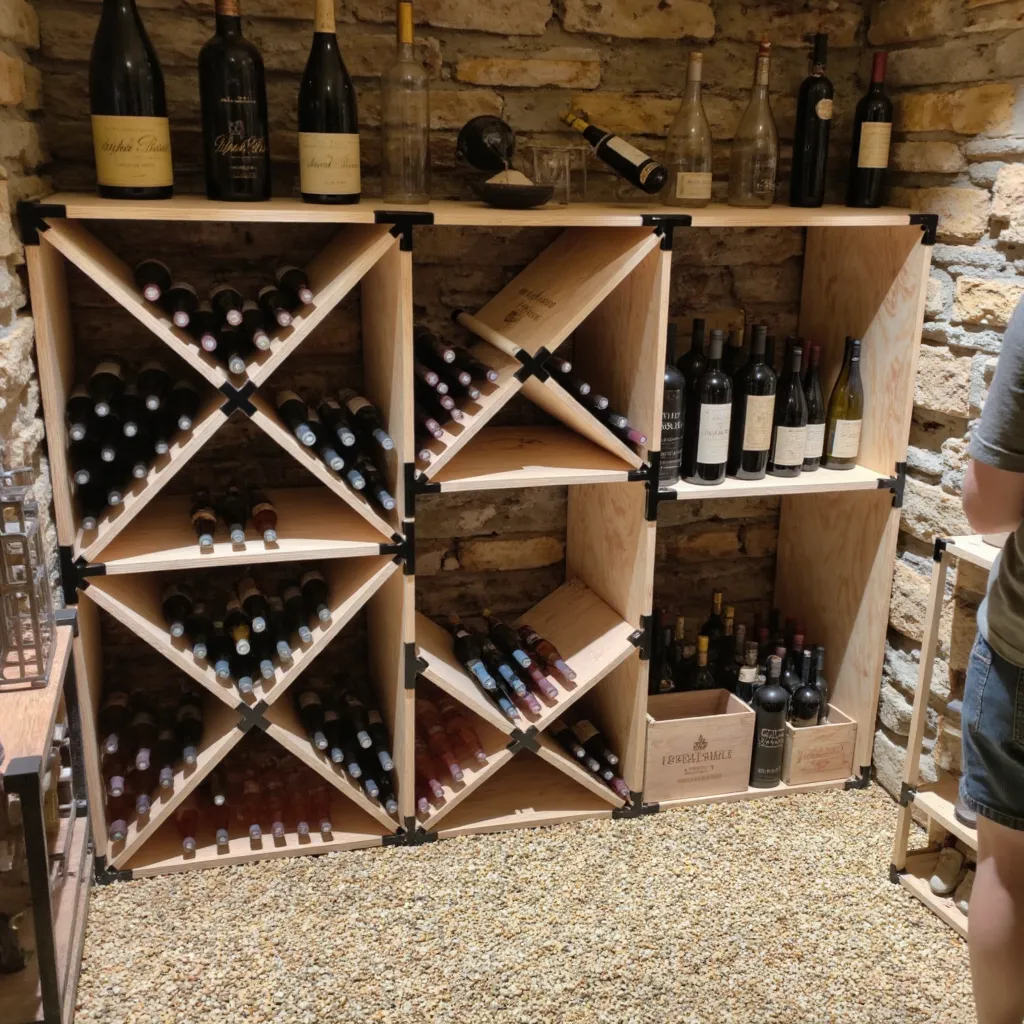 Casier cave a vin bois